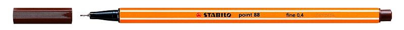 liner Stabilo 88/45 hnědý