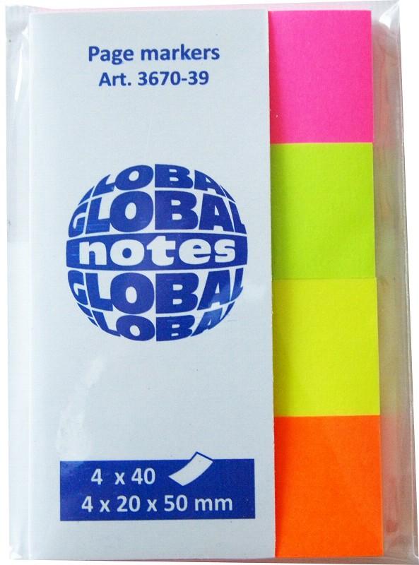 bloček samol. 20x50mm 4x40ls neon*85385