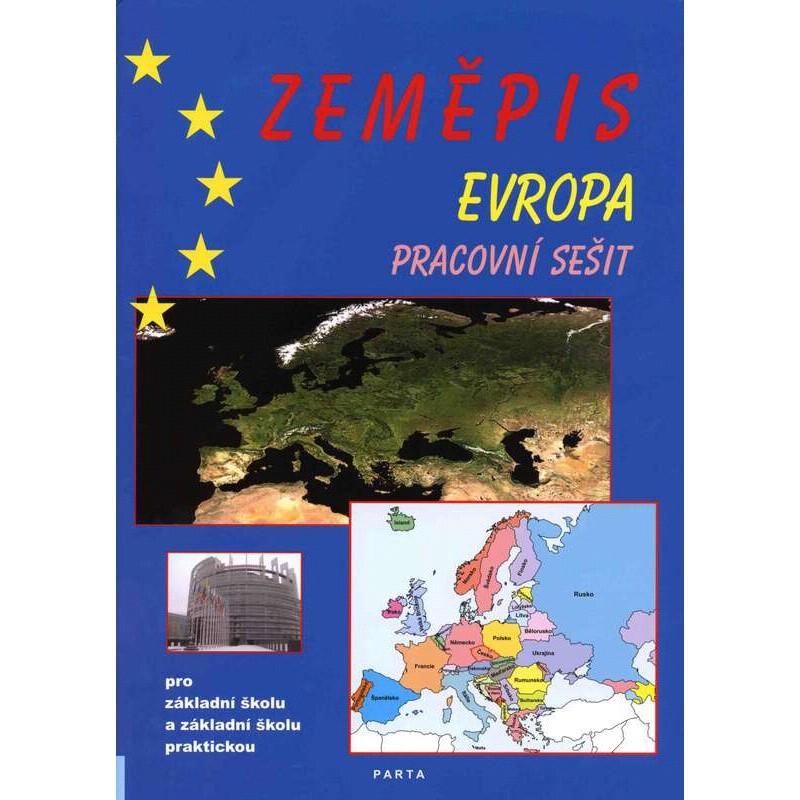 u-Z 2.stupeň Parta Zeměpis Evropa prac. sešit