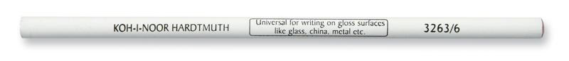 tužka na sklo bílá 3263